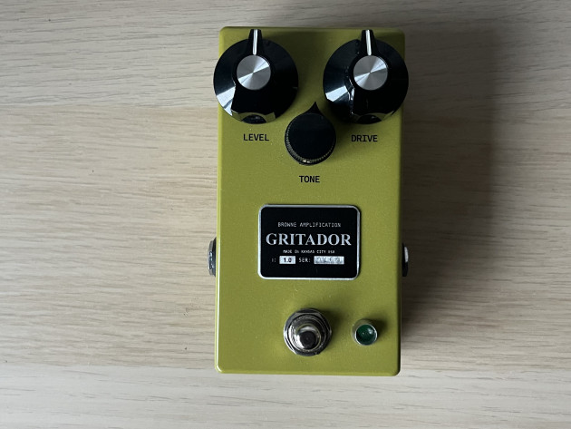 Browne Amplification Gritador Classic Overdrive