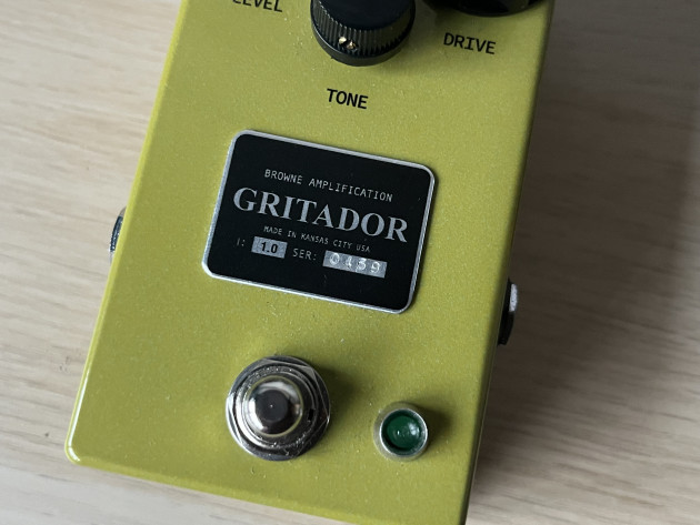 Browne Amplification Gritador Classic Overdrive