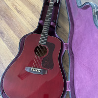 1972 Guild D-25 Cherry + OHSC vintage